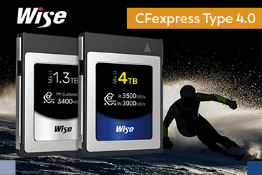 New cards from Wise: CFexpress 4.0 Type B / Type A