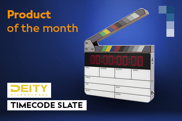 Product of the Month: Timecode Slate from Deity