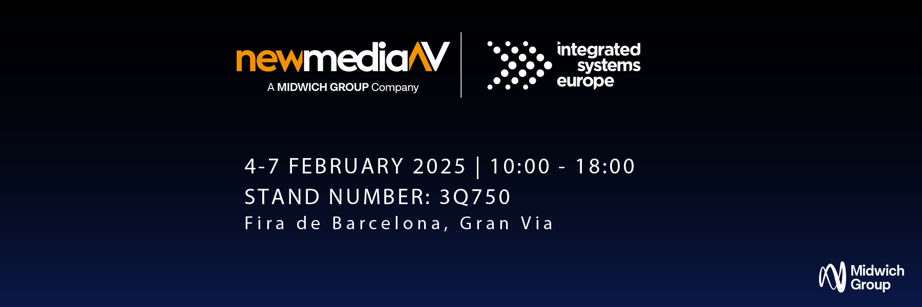 New Media AV at ISE 2025 - 