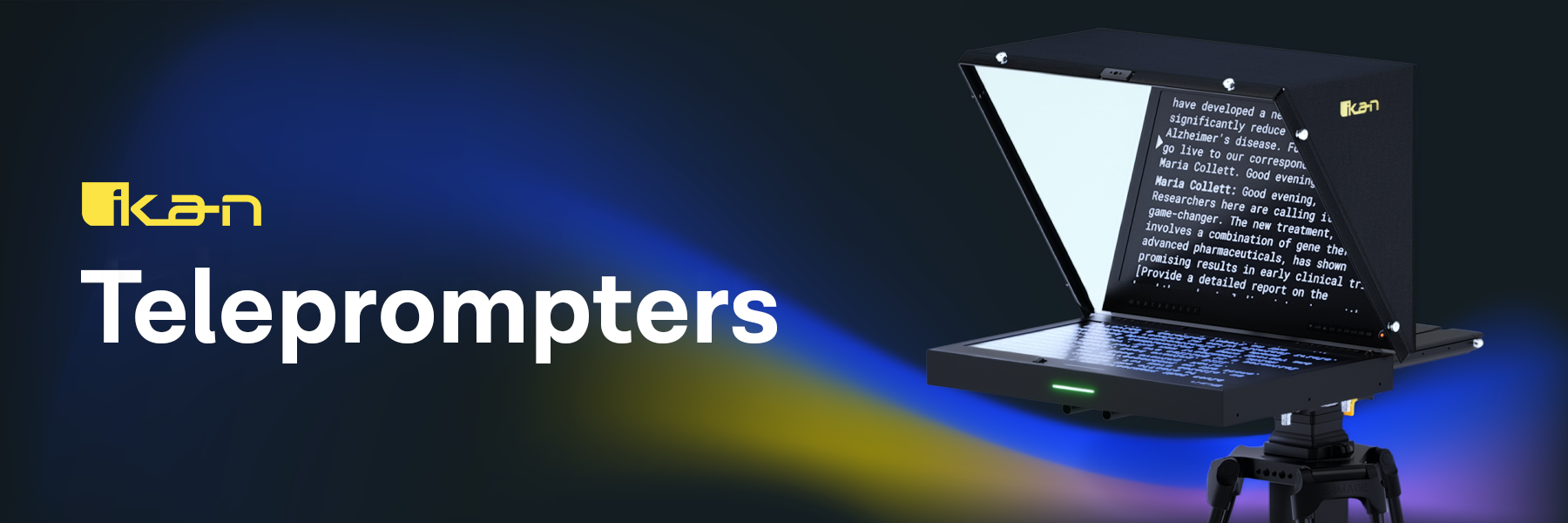 Ikan NDI Teleprompters - 
