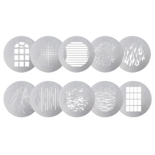 Aputure Spotlight Max 10-piece Gobo Kit (Size A)