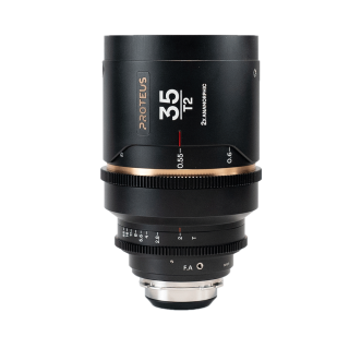 Proteus 2X Anamorphic 35mm T2 - Amber (Meters) - Arri PL / EF