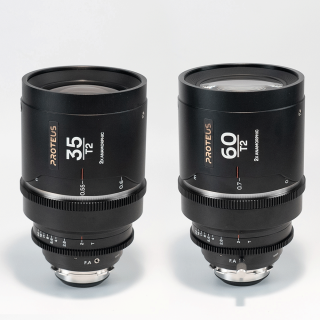 Proteus 2X Anamorphic 2-Lens Bundle (35mm, 60mm) - Silver (Meters)