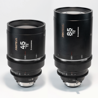 Proteus 2X Anamorphic 2-Lens Bundle (45mm, 85mm) - Silver (M