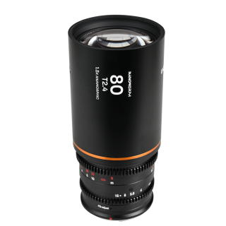 Nanomorph 80mm T2.4 1.5X S35 (Amber) - MFT