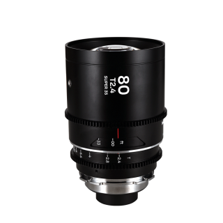Nanomorph 80mm T2.4 1.5X S35 (Silver) - Arri PL + EF