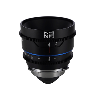 Nanomorph 27mm T2.8 1.5X S35 (Blue) - Arri PL + EF
