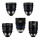 Nanomorph S35 Prime 5-Lens Bundle (27mm, 35mm, 50mm, 65mm, 80mm) Blue PL/EF