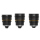 Nanomorph S35 Prime 3-Lens Bundle (27mm, 35mm, 50mm) (Amber)