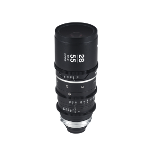 Nanomorph Zoom 28-55mm T2.9 1.5X S35 Silver (Arri PL)