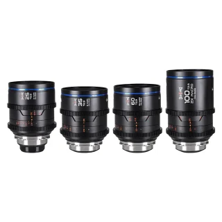 Laowa Sword Cine 4-Lens Bundle (25mm, 35mm,