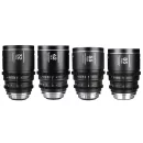 Nanomorph LF Prime 4-Lens Bundle (32mm, 42mm, 55mm, 85mm) (Silver) Arri PL (Default) + EF