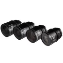 Nanomorph LF Prime 4-Lens Bundle (32mm, 42mm, 55mm, 85mm) (Silver) Arri PL (Default) + EF