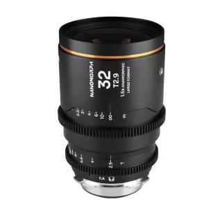 Nanomorph 32mm T2.9 1.5X LF (Amber) Arri PL (Default) + EF
