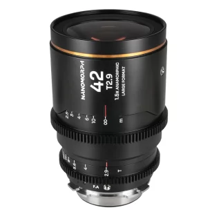 Nanomorph 42mm T2.9 1.5X LF (Amber) Arri PL (Default) + EF