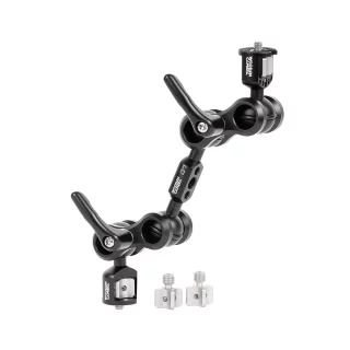 Universal Ultra Arm Monitor Mount (Combo 1/4-20 & 3/8-16, 3")
