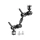 Universal Ultra Arm Monitor Mount (Combo 1/4-20 & 3/8-16, 3")