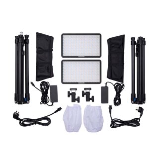 amaran Pano 60c 2-Light Kit (Charcoal) (EU)