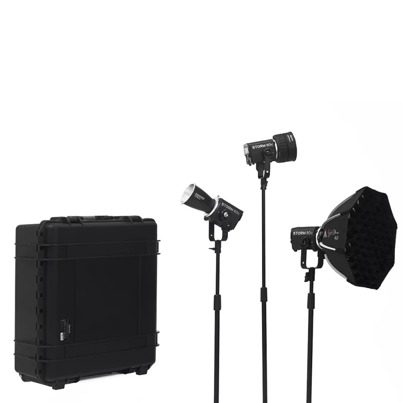Aputure Storm 80c 3-Light Kit, 2.468,83 €