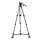 2-Stage Aluminum 100mm Fluid Head Tripod & Dolly Kit, 33 lbs Payload