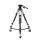 2-Stage Aluminum 100mm Fluid Head Tripod & Dolly Kit, 26.4 lbs Payload