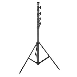 Aluminum PTZ Tripod Stand, 21ft Maximum Height, Stakes, Ropes, & Sandbags