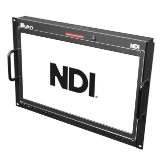 Aura 19" POE++ Rack Mount Monitor w/ Full NDI Encoding/Decoding & IP Tally L