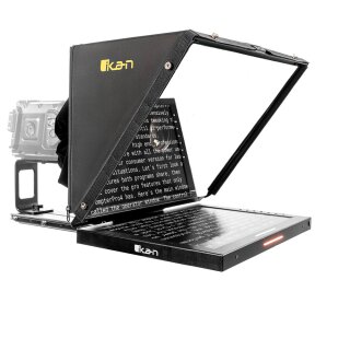 19" Widescreen Teleprompter, Motorized Pedestal & Dolly Turnkey