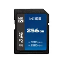 Wise 256GB SDXC UHS-II V90 MK-IV Memory Card