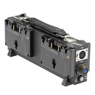 QBH-HD Quad Battery Holder for video/film application 28/14 volt output