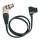 PowerTap 20 inch (51 cm) cable PowerTap to right angle 4p XLR female