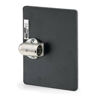 SO-XLR Gold Mount to accept a standard 4p XLR connector