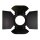 Sola 6/Inca 6 4-Way 8-Leaf Barndoor