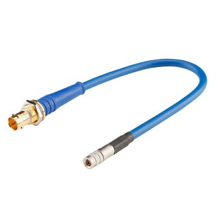 Kabel DIN1.0/2.3-BNC > BNC female, 20cm
