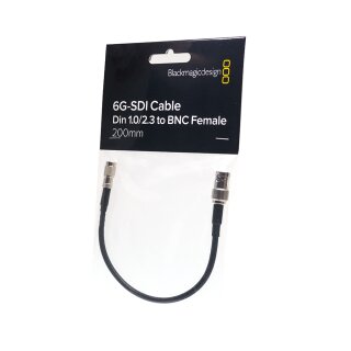Cable - Din 1.0/2.3 to BNC Female 20cm