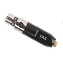 DA4 Microdot Adapter Black