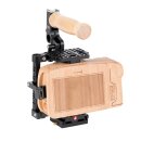 Unified Pocket Cinema Camera 4K / 6K Cage, Wood Grip