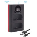 Baxxtar PRO - LCD Dual Charger for LP-E6